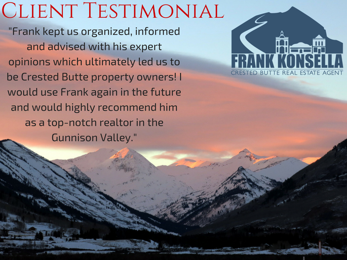 crested butte real estate testimonial