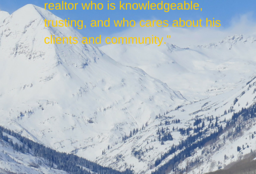 Crested Butte real estate client testimonial