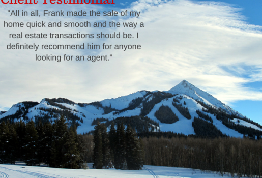 Highly Recommended real estate agent in Crested Butte Colorado
