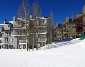 Crested Butte ski in ski out property